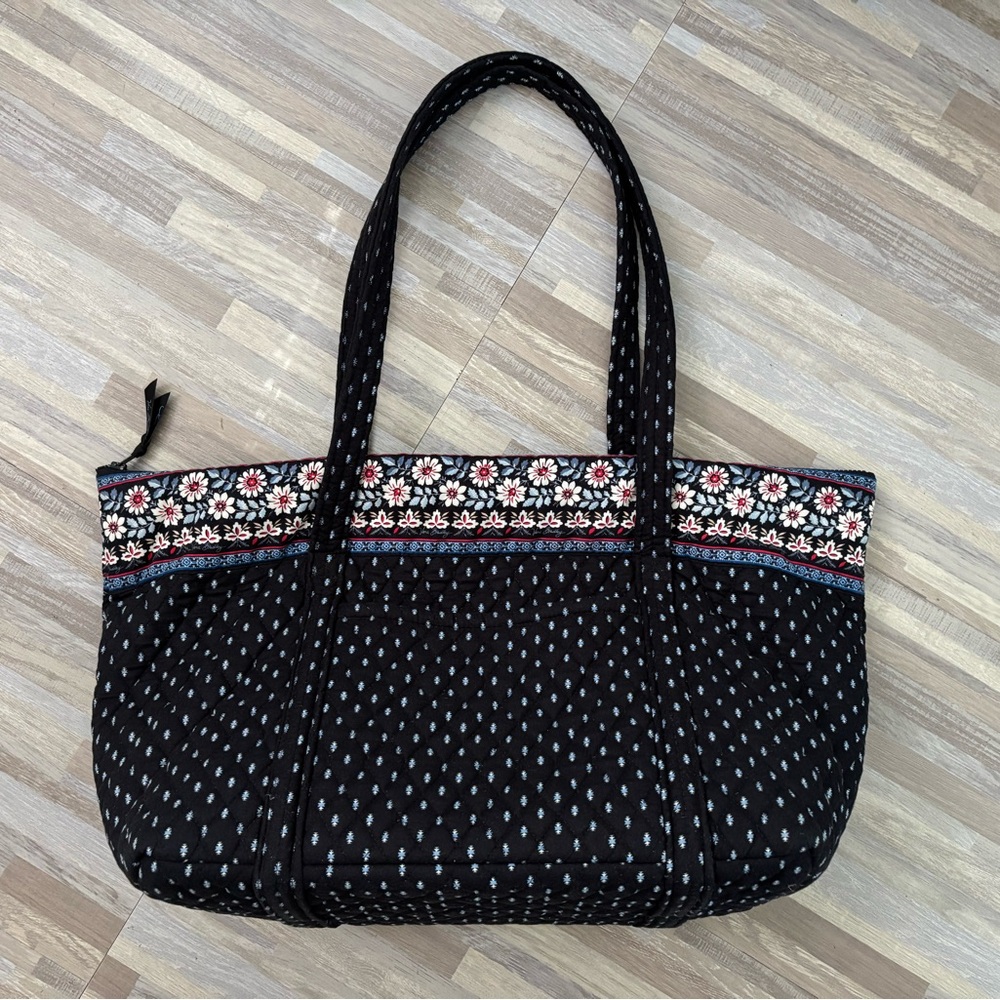 Vera Bradley Alpine Black Miller Tote Bag